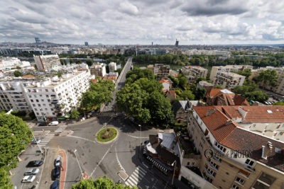 Pendant le Confinement (Vue de mon balcon….)