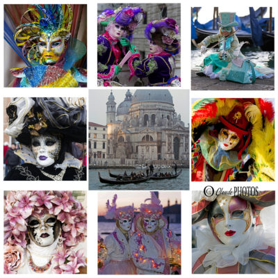 Exposé en 2025 “Quelques masques et costumes du carnaval de Venise”